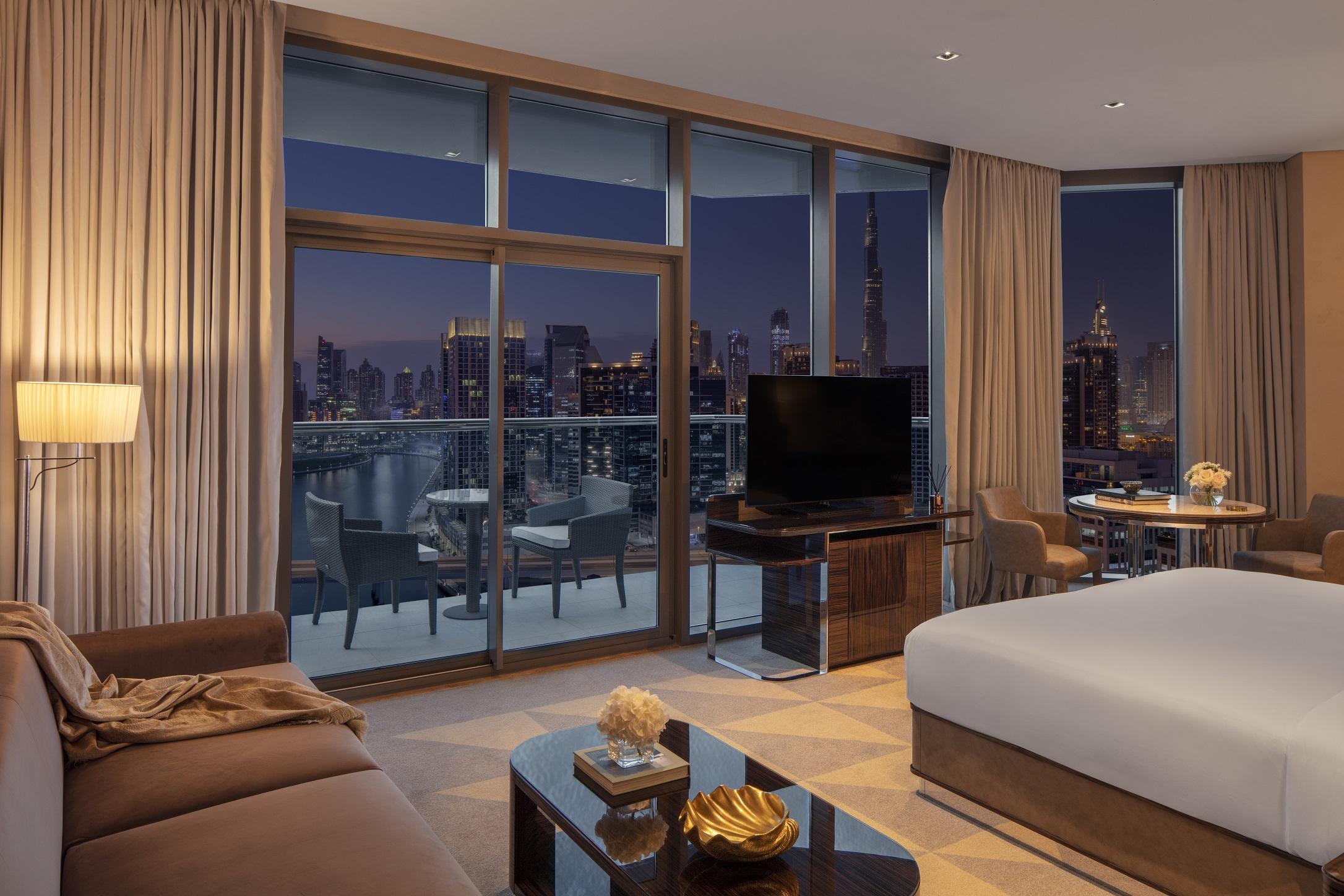 Hyde Hotel Dubaj Exteriér fotografie A suite at the hotel